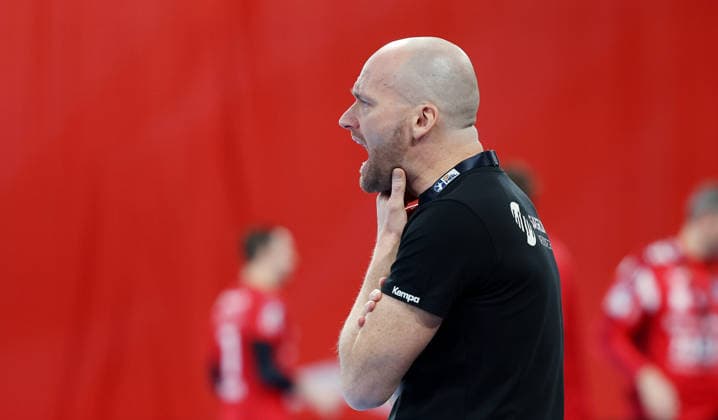 08.02.2026, Deutschland, Bietigheim Handball SG BBM Bietigheim vs. HC Elbflorenz 2006, Trainer Andre Haber (Elbflorenz)