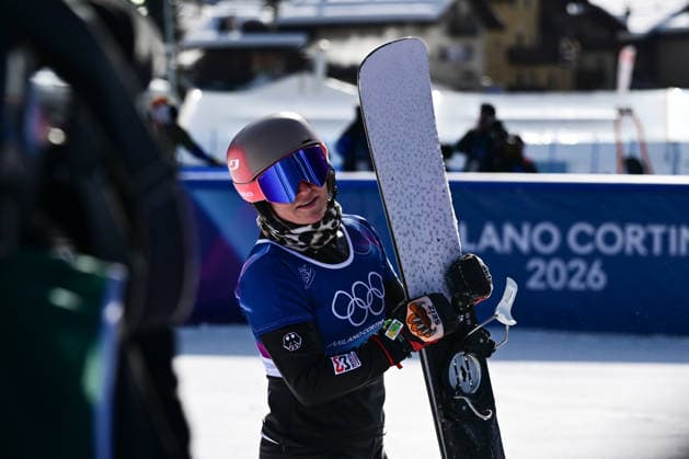 HOFMEISTER Ramona Theresia GER , Snowboard Parallel Giant Slalom, Milano Cortina 2026 Olympic Games, Olympische Spiele, Olympia, OS 08-02-2026 *** HOFMEISTER Ramona Theresia GER , Snowboard Parallel Giant Slalom, Milano Cortina 2026 Olympic Games 08 02 2026 Copyright: HMBxMedia MarcxNiemeyer