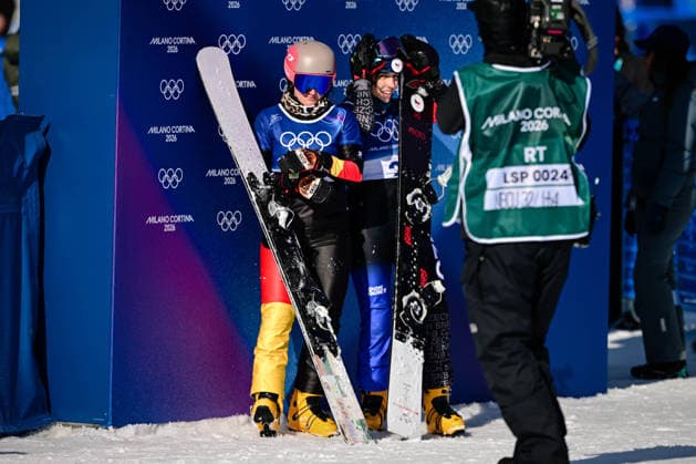 HOFMEISTER Ramona Theresia GER , Snowboard Parallel Giant Slalom, Milano Cortina 2026 Olympic Games, Olympische Spiele, Olympia, OS 08-02-2026 *** HOFMEISTER Ramona Theresia GER , Snowboard Parallel Giant Slalom, Milano Cortina 2026 Olympic Games 08 02 2026 Copyright: HMBxMedia MarcxNiemeyer