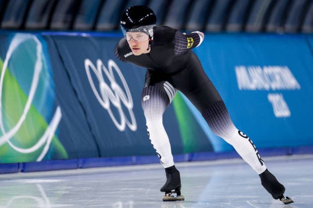 2026-02-08 Speed skating, Eisschnelllauf - Milano Cortina 2026 Winter Olympics - Day 2 MILAN, ITALY - FEBRUARY 8: Fridtjof Petzold of Germany competing in the Men s 5000m during Day 2 of Speed Skating - Milano Cortina 2026 Winter Olympics at Milano Speed Skating Stadium on February 8, 2026 in Milan, Italy. (Photo by Joris Verwijst BSR Agency) Milan Italy Content not available for redistribution in The Netherlands directly or indirectly through any third parties. Copyright: xBSRxAgencyx