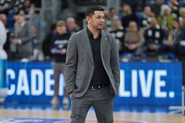 Danny Jansson (MLP Academics Heidelberg, Head Couch) GER, BBL, MLP Academics Heidelberg vs. FC Bayern Muenchen, easycredit Basketball Bundesliga, 19.Spieltag, Saison, 2025 2026, 08.02.2026 GER, MLP Academics Heidelberg vs. FC Bayern Muenchen, Basketball, easycredit Basketball Bundesliga, 19.Spieltag, Saison, 2025 2026, 08.02.2026 Heidelberg Copyright: xEibner-Pressefoto JoergxHirschx EP_JHH