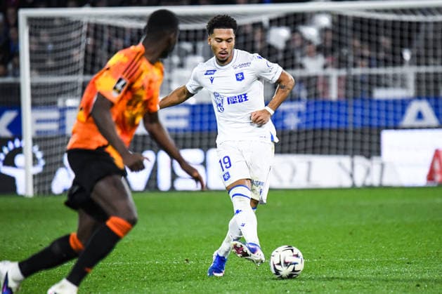 FOOTBALL : AJ Auxerre vs Paris FC - Ligue 1 - JournÃ e 21 - 08 02 2026 Danny Namaso (AJ Auxerre) AuxerreFrance  Copyright: xBaptistexAutissierx