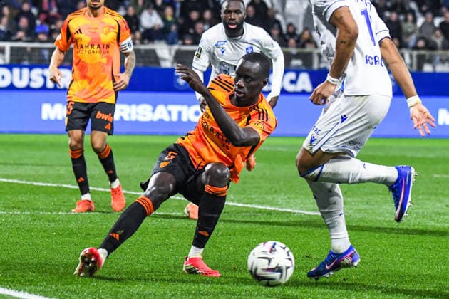 FOOTBALL : AJ Auxerre vs Paris FC - Ligue 1 - JournÃ e 21 - 08 02 2026 Moustapha Mbow (Paris FC) AuxerreFrance  Copyright: xBaptistexAutissierx
