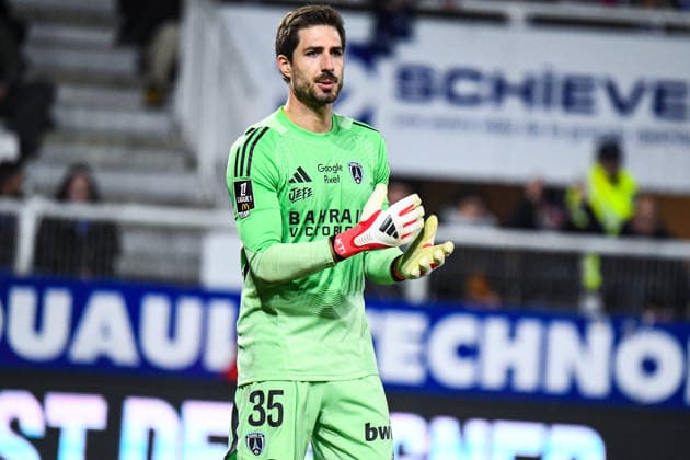 FOOTBALL : AJ Auxerre vs Paris FC - Ligue 1 - JournÃ e 21 - 08 02 2026 Kevin Trapp (Paris FC) AuxerreFrance  Copyright: xBaptistexAutissierx