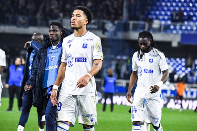 FOOTBALL : AJ Auxerre vs Paris FC - Ligue 1 - JournÃ e 21 - 08 02 2026 Danny Namaso (AJ Auxerre) AuxerreFrance  Copyright: xBaptistexAutissierx