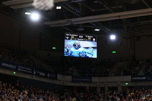 RECORD DATE NOT STATED Stadion-Szene beim Spiel zwischen FC Bayern Basketball und MLP Academics Heidelberg im SNP-Dome Heidelberg easyCredit BBL: MLP Academics Heidelberg – FC Bayern München Basketball - 08.02.2026 Copyright: xMichaelxGelhardtx