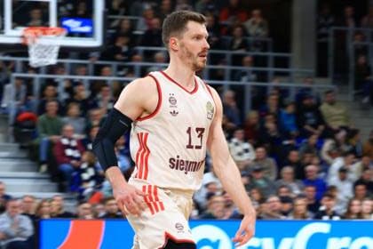 RECORD DATE NOT STATED Szene mit Andreas Obst (13; FC Bayern Basketball) auf dem Spielfeld easyCredit BBL: MLP Academics Heidelberg – FC Bayern München Basketball - 08.02.2026 Copyright: xMichaelxGelhardtx
