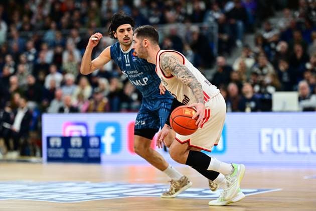 RECORD DATE NOT STATED Szene mit Erol Ersek (11; MLP Academics Heidelberg) in Aktion gegen einen Spieler von FC Bayern Basketball easyCredit BBL: MLP Academics Heidelberg – FC Bayern München Basketball - 08.02.2026 Copyright: xMichaelxGelhardtx