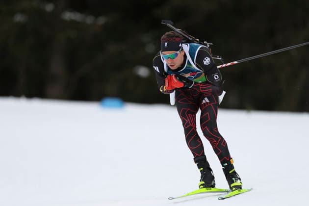 (260208) -- ANTERSELVA, Feb. 8, 2026 -- Philipp Nawrath of Germany competes during the biathlon mixed relay 4 x 6km (M+W) at the Milan-Cortina 2026 Olympic Winter games, Winterspiele,Spiele, Summer games in Anterselva, Italy, Feb. 8, 2026. ) (MICO2026)ITALY-ANTERSELVA-OLYMPIC WINTER GAMES-BIATHLON-MIXED RELAY 4 x 6KM (M+W) ZhangxTao 