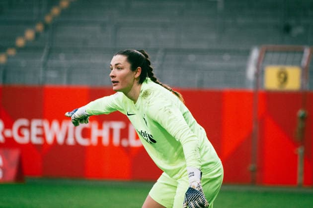 Melanie Wagner, FC Viktoria Berlin Melanie Wagner, FC Viktoria Berlin beim Spiel 1. FSV Mainz gegen FC Viktoria Berlin in der 2. Frauen-Bundesliga Mainz Copyright: xKaixHeuserxKaixHeuserx