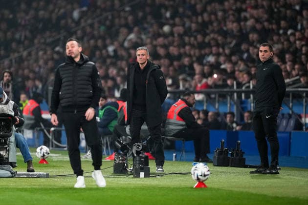 Paris Saint-Germain v Olympique de Marseille - Ligue 1 McDonald s 2025 2026 Luis ENRIQUE (Entraineur PSG) during the Ligue 1 McDonald s match between Paris Saint-Germain FC and Olympique de Marseille at Parc des Princes on February 8, 2026 in Paris, France. Paris France  Copyright: xFEPx 776348279