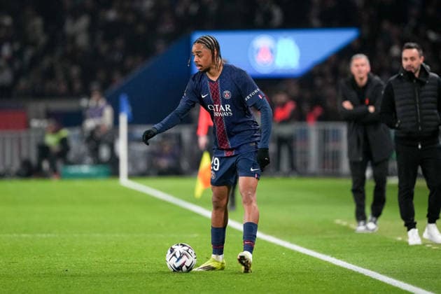 Paris Saint-Germain v Olympique de Marseille - Ligue 1 McDonald s 2025 2026 29 Bradley BARCOLA (psg) during the Ligue 1 McDonald s match between Paris Saint-Germain FC and Olympique de Marseille at Parc des Princes on February 8, 2026 in Paris, France. Paris France  Copyright: xFEPx 776348279