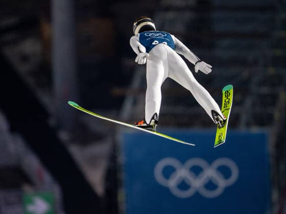 OLYMPICS - Winter Olympic Games, Olympische Spiele, Olympia, OS Milano Cortina 2026 VAL DI FIEMME,ITALY,08.FEB.26 - OLYMPICS, Ski jumping, Skispringen, Ski, nordisch - Winter Olympic Games Milano Cortina 2026, normal hill, men, training. Image shows Jan Hoerl (AUT).  GEPAxpictures xOliverxLerch