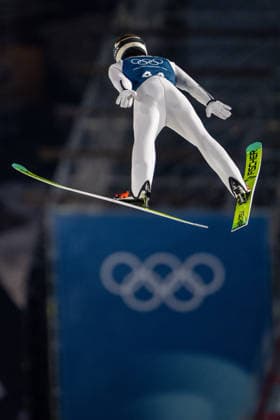 OLYMPICS - Winter Olympic Games, Olympische Spiele, Olympia, OS Milano Cortina 2026 VAL DI FIEMME,ITALY,08.FEB.26 - OLYMPICS, Ski jumping, Skispringen, Ski, nordisch - Winter Olympic Games Milano Cortina 2026, normal hill, men, training. Image shows Jan Hoerl (AUT).  GEPAxpictures xOliverxLerch