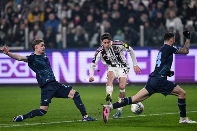 Db Torino 08 02 2026 - campionato di calcio Serie A Juventus-Lazio foto Daniele Buffa Image nella foto: Kenan Yildiz-Kenneth Taylor 