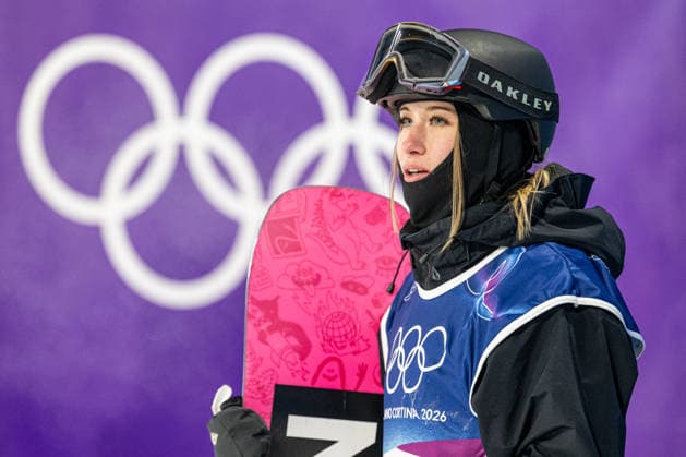 XXV Winter Olympic Games, Olympische Spiele, Olympia, OS Women s Big Air - Qualification, February 8, 2026, Livigno. Laura Zaveska from Czechia. (CTKxPhoto DavidxTanecek) CTKPhotoP2026020808362  CTKPhotoP2026020808362