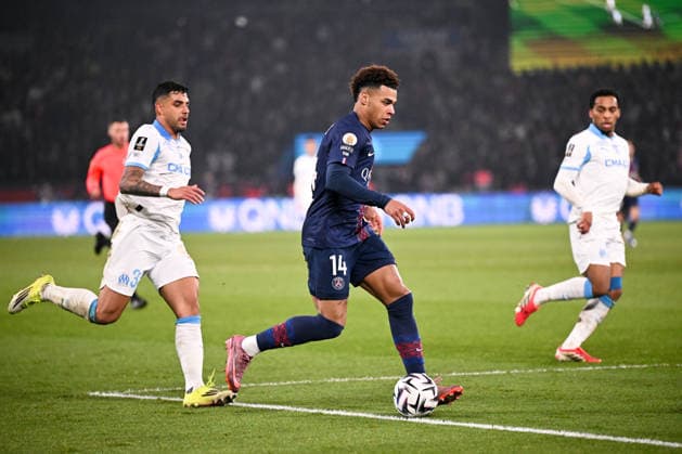 Paris Saint-Germain v Olympique de Marseille - Ligue 1 McDonald s 2025 2026 14 Desire DOUE (psg) during the Ligue 1 McDonald s match between Paris Saint-Germain FC and Olympique de Marseille at Parc des Princes on February 8, 2026 in Paris, France. Paris France  Copyright: xFEPx 776348279