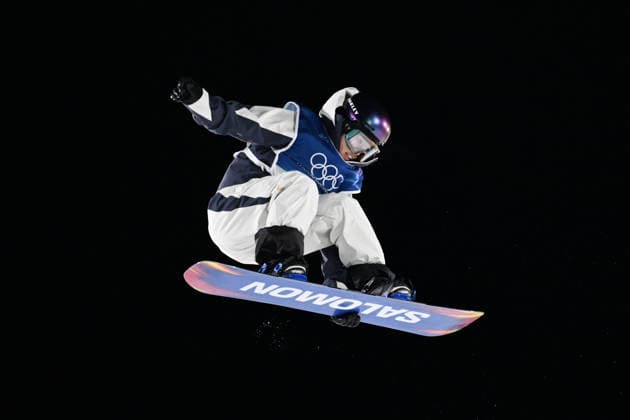 Momo Suzuki (JPN), FEBRUARY 8, 2026 - Snowboarding : Women s Big Air Qualification during the Milano Cortina 2026 Olympic Winter games, Winterspiele,Spiele, Summer games at Livigno Snow Park in Livigno, Italy.  aflo_318997668