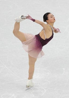 (260208) -- MILAN, Feb. 8, 2026 -- Sakamoto Kaori of Japan competes during the Figure skating, Eiskunstlauf team event women single skating free skating of the Milan-Cortina 2026 Olympic Winter games, Winterspiele,Spiele, Summer games in Milan, Italy, Feb. 8, 2026. ) (MICO2026)ITALY-MILAN-OLYMPIC WINTER GAMES-FIGURE SKATING TEAM EVENT-WOMEN SINGLE SKATING-FREE SKATING ChengxMin 