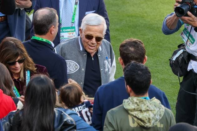 Owner Robert Kraft (New England Patriots), New England Patriots vs. Seattle Seahawks, Super Bowl, LX, Football, NFL, American Football Herren, USA 08.02.2026 Santa Clara Kalifornien Vereinigte Staaten