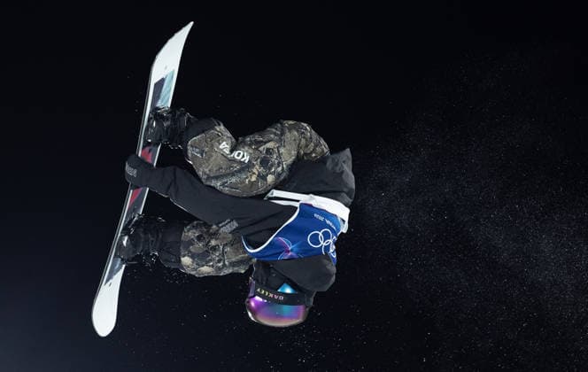 OLYMPICS - Winter Olympic Games, Olympische Spiele, Olympia, OS Milano Cortina 2026 LIVIGNO,ITALY,08.FEB.26 - OLYMPICS, SNOWBOARD - Winter Olympic Games Milano Cortina 2026, Big Air, qualification, women. Image shows Seungeun Yu (KOR).  GEPAxpictures xHaraldxSteiner