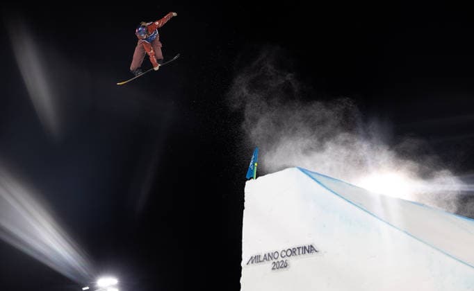 OLYMPICS - Winter Olympic Games, Olympische Spiele, Olympia, OS Milano Cortina 2026 LIVIGNO,ITALY,08.FEB.26 - OLYMPICS, SNOWBOARD - Winter Olympic Games Milano Cortina 2026, Big Air, qualification, women. Image shows  GEPAxpictures xHaraldxSteiner
