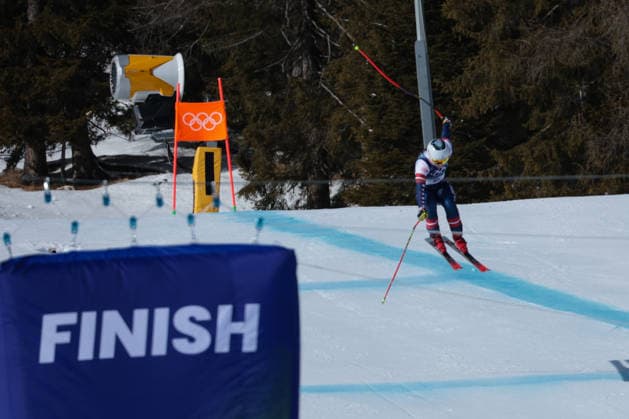 Milano Cortina 2026 - XXV Olympic Winter games, Winterspiele,Spiele, Summer games Cortina D Ampezzo - Italy 8 February,2026 Alpine skiing - Women s Downhill JOHNSON Breezy (USA)  Copyright: xLucianoxMariaxBisi IPAxSportx xipa-agency.netx xx IPA_71155481 IPA_Agency_IPA71155481