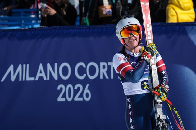 Milano Cortina 2026 - XXV Olympic Winter games, Winterspiele,Spiele, Summer games Cortina D Ampezzo - Italy 8 February,2026 Alpine skiing - Women s Downhill JOHNSON Breezy (USA)  Copyright: xLucianoxMariaxBisi IPAxSportx xipa-agency.netx xx IPA_71155501 IPA_Agency_IPA71155501