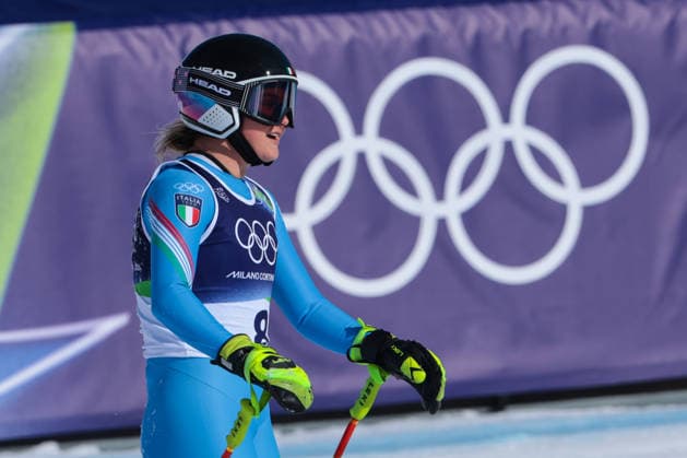 Milano Cortina 2026 - XXV Olympic Winter games, Winterspiele,Spiele, Summer games Cortina D Ampezzo - Italy 8 February,2026 Alpine skiing - Women s Downhill PIROVANO Laura (ITA)  Copyright: xLucianoxMariaxBisi IPAxSportx xipa-agency.netx xx IPA_71155609 IPA_Agency_IPA71155609