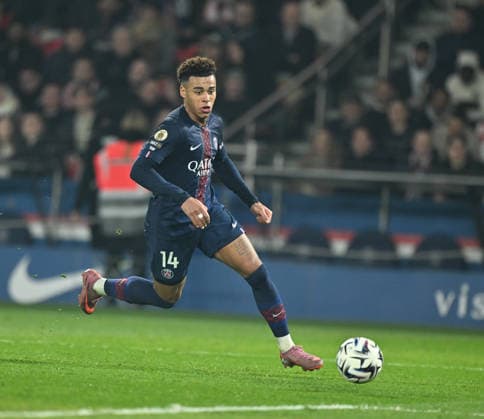 PSG vs Olympique de Marseille: French Ligue 1 PARIS, FRANCE - FEBRUARY 08: Desire Doue of Paris Saint - Germain in action during the French Ligue 1 (L1) football match between Paris Saint-Germain (PSG) and Olympique de Marseille at Parc des Princes stadium in Paris, France on February 08, 2026. Mustafa Yalcin Anadolu Paris France. Editorial use only. Please get in touch for any other usage.  Copyright: x2026xAnadoluxMustafaxYalcinx