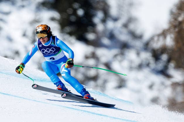 OLYMPICS - Winter Olympic Games, Olympische Spiele, Olympia, OS Milano Cortina 2026 CORTINA D AMPEZZO,ITALY,08.FEB.26 - OLYMPICS, ALPINE SKIING - Winter Olympic Games Milano Cortina 2026, downhill, women. Image shows Federica Brignone (ITA).  GEPAxpictures xMaticxKlansek