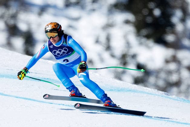 OLYMPICS - Winter Olympic Games, Olympische Spiele, Olympia, OS Milano Cortina 2026 CORTINA D AMPEZZO,ITALY,08.FEB.26 - OLYMPICS, ALPINE SKIING - Winter Olympic Games Milano Cortina 2026, downhill, women. Image shows Federica Brignone (ITA).  GEPAxpictures xMaticxKlansek