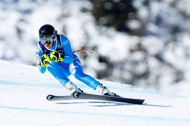 OLYMPICS - Winter Olympic Games, Olympische Spiele, Olympia, OS Milano Cortina 2026 CORTINA D AMPEZZO,ITALY,08.FEB.26 - OLYMPICS, ALPINE SKIING - Winter Olympic Games Milano Cortina 2026, downhill, women. Image shows Laura Pirovano (ITA).  GEPAxpictures xMaticxKlansek