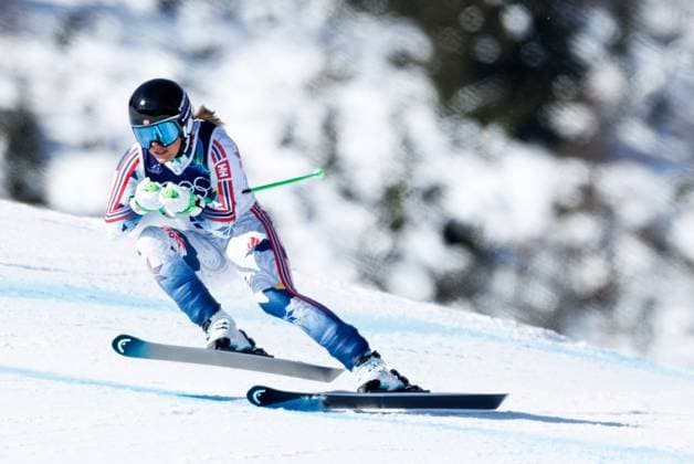 OLYMPICS - Winter Olympic Games, Olympische Spiele, Olympia, OS Milano Cortina 2026 CORTINA D AMPEZZO,ITALY,08.FEB.26 - OLYMPICS, ALPINE SKIING - Winter Olympic Games Milano Cortina 2026, downhill, women. Image shows Kajsa Vickhoff Lie (NOR).  GEPAxpictures xMaticxKlansek