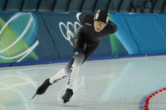 Milano Cortina, 2026 , Winter Olympic Games, Olympische Spiele, Olympia, OS Olympische Winter-Olympische spiele 2026 , Speedskating, Eisschnelllauf , 5000m Finale Men Männer, Felix Maly , Deutschland, Photocopyright Gladys Chai von der Laage *** Milano Cortina, 2026 , Winter Olympic Games, Winter Olympic Games 2026 , Speed Skating, Speed Skating , 5000m Final Men Men, Felix Maly , Germany, Photocopyright Gladys Chai von der Laage