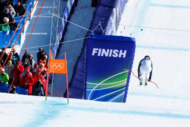 OLYMPICS - Winter Olympic Games, Olympische Spiele, Olympia, OS Milano Cortina 2026 CORTINA D AMPEZZO,ITALY,08.FEB.26 - OLYMPICS, ALPINE SKIING - Winter Olympic Games Milano Cortina 2026, downhill, women. Image shows Emma Aicher (GER).  GEPAxpictures xMaticxKlansek