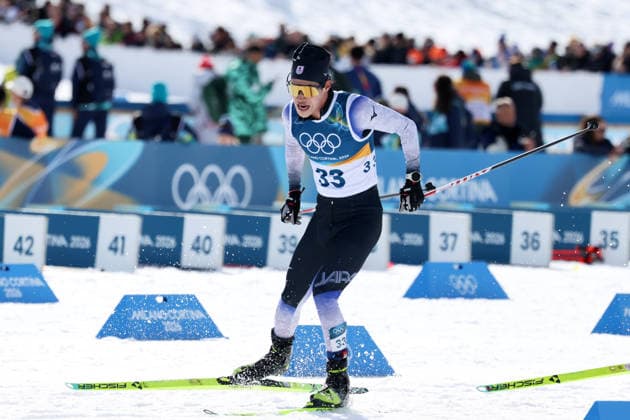 Naoto Baba (JPN), FEBRUARY 8, 2026 - Cross-Country Skiing : Men s Skiathlon during the Milano Cortina 2026 Olympic Winter games, Winterspiele,Spiele, Summer games at Tesero Cross-Country Skiing Stadium in Tesero, Italy. Noxthirdxpartyxsales  aflo_318971546