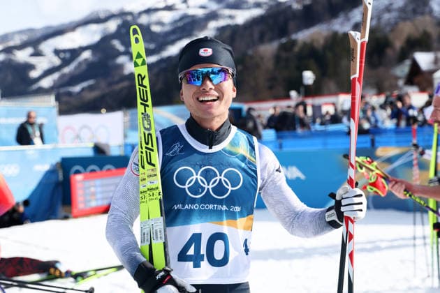 Ryo Hirose (JPN), FEBRUARY 8, 2026 - Cross-Country Skiing : Men s Skiathlon during the Milano Cortina 2026 Olympic Winter games, Winterspiele,Spiele, Summer games at Tesero Cross-Country Skiing Stadium in Tesero, Italy. Noxthirdxpartyxsales  aflo_318971553