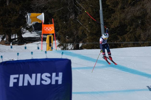 GIOCHI OLIMPICI - Olimpiadi Invernali Milano-Cortina 2026 - Alpine Skiing Women s Downhill Milano Cortina 2026 - XXV Olympic Winter games, Winterspiele,Spiele, Summer games Cortina D Ampezzo - Italy 8 February,2026 Alpine skiing - Women s Downhill JOHNSON Breezy (USA) Cortina D Ampezzo Italy  Copyright: xIPAxSport ABACAx