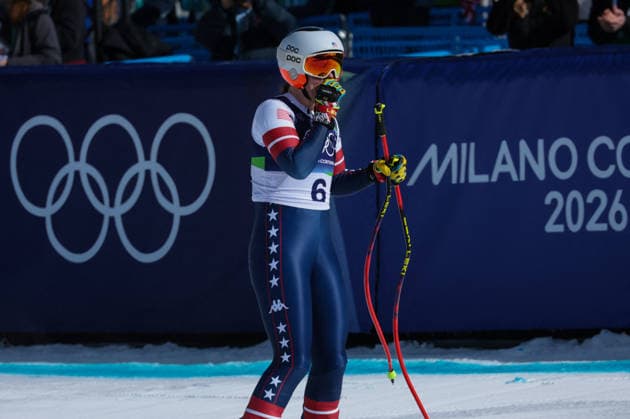 GIOCHI OLIMPICI - Olimpiadi Invernali Milano-Cortina 2026 - Alpine Skiing Women s Downhill Milano Cortina 2026 - XXV Olympic Winter games, Winterspiele,Spiele, Summer games Cortina D Ampezzo - Italy 8 February,2026 Alpine skiing - Women s Downhill JOHNSON Breezy (USA) Cortina D Ampezzo Italy  Copyright: xIPAxSport ABACAx