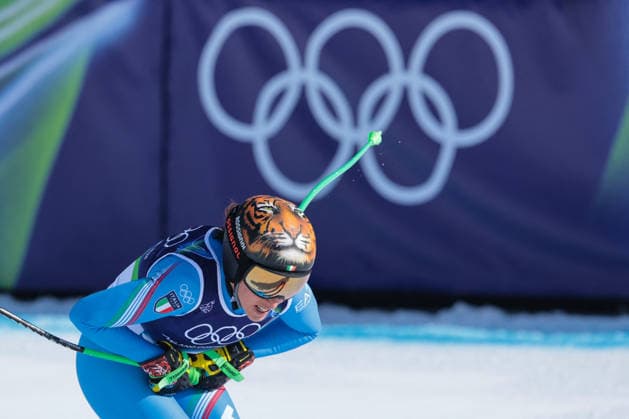 GIOCHI OLIMPICI - Olimpiadi Invernali Milano-Cortina 2026 - Alpine Skiing Women s Downhill Milano Cortina 2026 - XXV Olympic Winter games, Winterspiele,Spiele, Summer games Cortina D Ampezzo - Italy 8 February,2026 Alpine skiing - Women s Downhill BRIGNONE Federica (ITA) Cortina D Ampezzo Italy  Copyright: xIPAxSport ABACAx