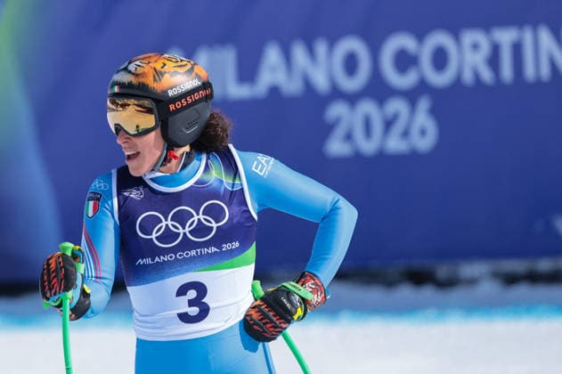 GIOCHI OLIMPICI - Olimpiadi Invernali Milano-Cortina 2026 - Alpine Skiing Women s Downhill Milano Cortina 2026 - XXV Olympic Winter games, Winterspiele,Spiele, Summer games Cortina D Ampezzo - Italy 8 February,2026 Alpine skiing - Women s Downhill BRIGNONE Federica (ITA) Cortina D Ampezzo Italy  Copyright: xIPAxSport ABACAx