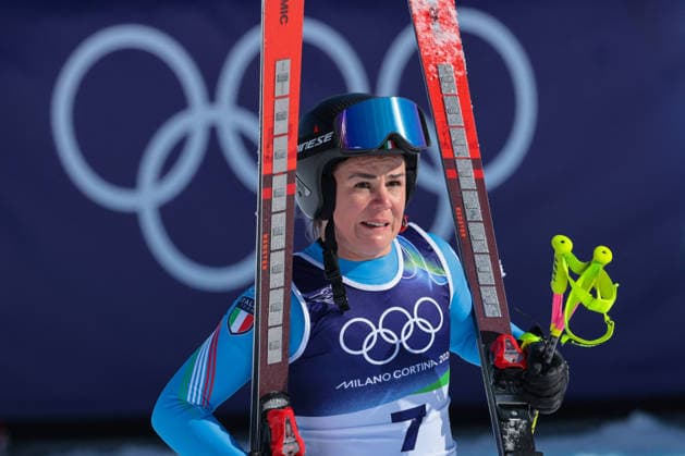 GIOCHI OLIMPICI - Olimpiadi Invernali Milano-Cortina 2026 - Alpine Skiing Women s Downhill Milano Cortina 2026 - XXV Olympic Winter games, Winterspiele,Spiele, Summer games Cortina D Ampezzo - Italy 8 February,2026 Alpine skiing - Women s Downhill DELAGO Nicol (ITA) Cortina D Ampezzo Italy  Copyright: xIPAxSport ABACAx