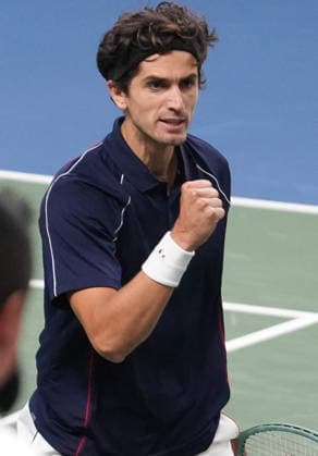 February 8, 2026, Le Portel, Bretagne, France: Pierre - Hugues Herbert of French during the Davis Cup 2026, Qualifiers tennis event on 8 February 2026 at Le Chaudron in Le Portel, France - Photo Le Portel France - ZUMAl193 20260208_zsp_l193_155 Copyright: xLaurentxLairysx