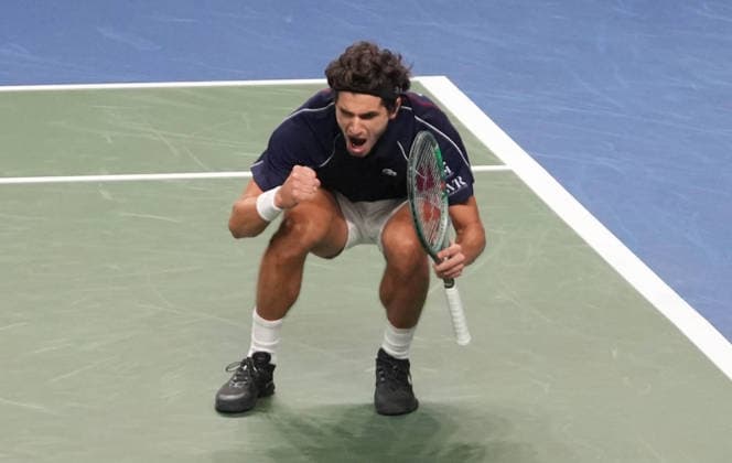 February 8, 2026, Le Portel, Bretagne, France: Pierre - Hugues Herbert of French during the Davis Cup 2026, Qualifiers tennis event on 8 February 2026 at Le Chaudron in Le Portel, France - Photo Le Portel France - ZUMAl193 20260208_zsp_l193_169 Copyright: xLaurentxLairysx
