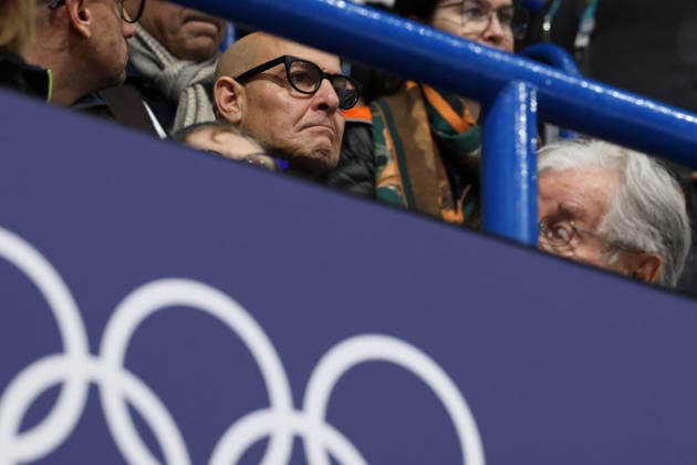 February 8, 2026, Milan, Lombardy, Italy: STANLEY TUCCI attends the Pairs Free Program of the Figure skating, Eiskunstlauf Team Event at the Milano Cortina 2026 Winter Olympic Games, Olympische Spiele, Olympia, OS Olympics 2026: Milano Cortina: Figure Skating Team Event  - ZUMAc179 20260208_oly_c179_253 Copyright: xMickaelxChavetx