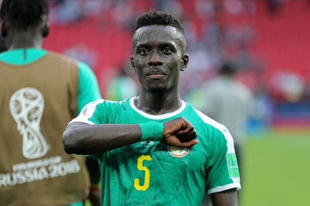 Poland V Senegal, 2018 FIFA World Cup, WM, Weltmeisterschaft, Fussball Russia Group H Idrissa Gueye of Senegal celebrates after the 2018 FIFA World Cup Russia Group H match between Poland and Senegal at Spartak Stadium on June 19, 2018 in Moscow, Russia. Moscow Spartak Stadium Russia Russia Copyright: xAllstarxPicturexLibraryxLtdx