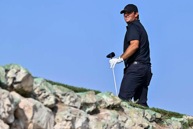 February 8, 2026, Doha, Qatar: Patrick Reed of the United States seen in action during fourth round of the Qatar Masters 2026 golf tournament at the Doha Golf Club. Qatar Masters 2026-Day Four In Doha - 08 Feb 2026  - ZUMAs197 20260208_aaa_s197_383 Copyright: xNoushadxVariyattiyakkalx