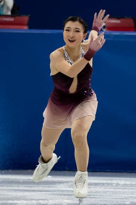 February 8, 2026, Cortina D ampezzo, Belluno, Italy: Japanese Kaori Sakamoto (JPN) performs in the Women Single Free Skating during the 2026 Winter Olympics at the Milano Ice Skating Arena on Sunday in Cortina d Ampezzo. Olympics 2026: Milano Cortina: Figure skating, Eiskunstlauf Team Women  - ZUMAj89_ 20260208_oly_j89_046 Copyright: xPaulxKitagakixJr.x