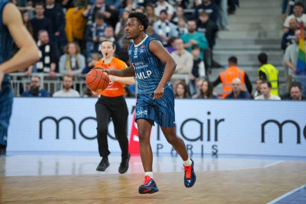 Basketball: easyCredit BBL, 19. Spieltag, MLP Academics Heidelberg - FC Bayern München Basketball am 08.02.2026 in Heidelberg (SNP Dome), Deutschland, Saison 2025 2026: DJ Horne (0, MLP) im Fokus. Heidelberg SNP Dome Deutschland Copyright: xChristophxKinzingerx